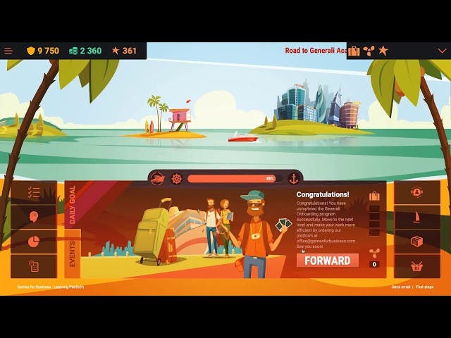 Generali Sales Onboarding - Platform overview (Games for Business - The Learning Experience)